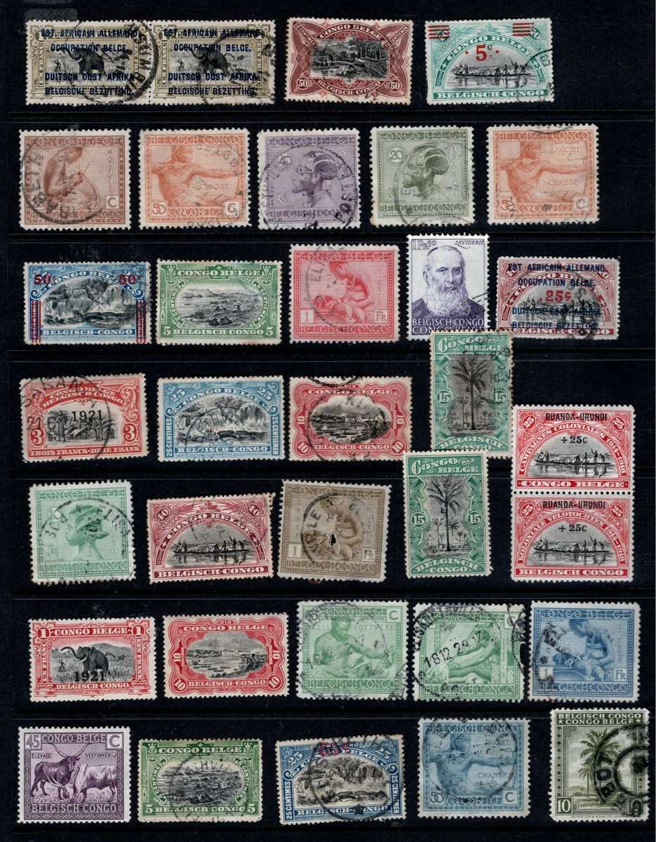 BELGIAN CONGO (3 PAGES)