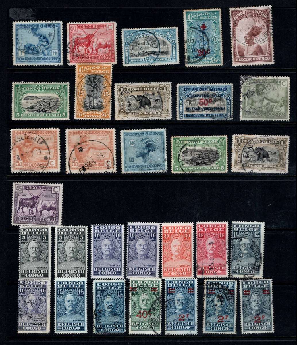 BELGIAN CONGO (3 PAGES)