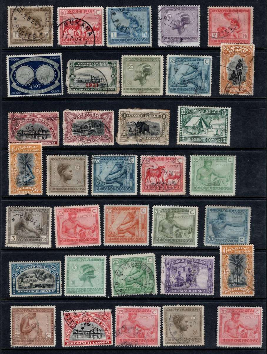 BELGIAN CONGO (3 PAGES)