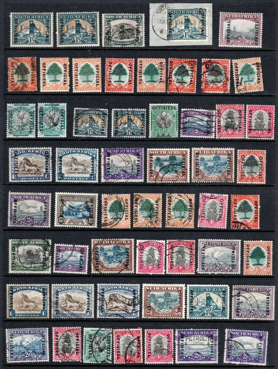 SOUTH AFRICA (OFFICIALS) 2 Pages