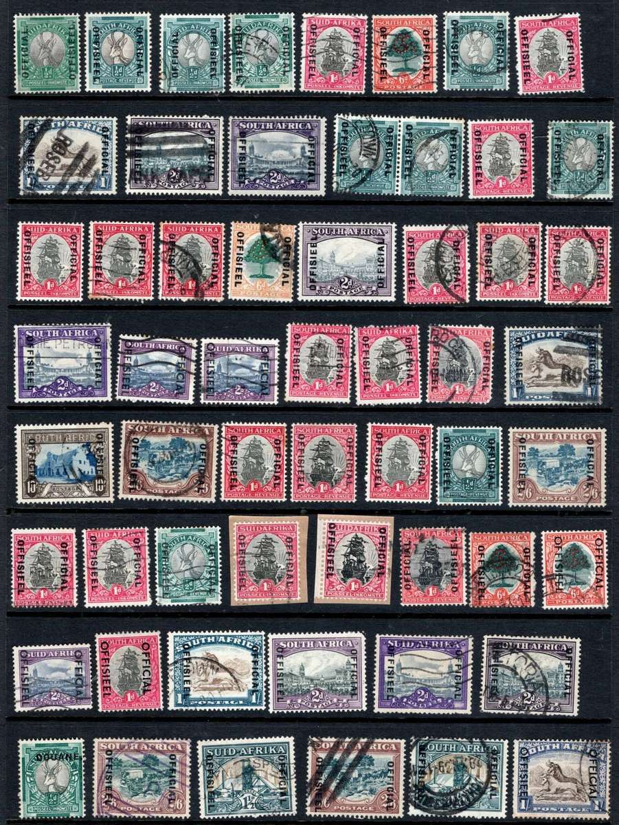 SOUTH AFRICA (OFFICIALS) 2 Pages