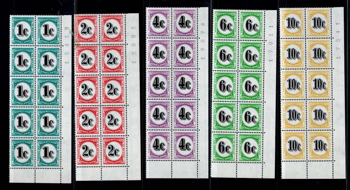 SWA (1961 Postage Dues)