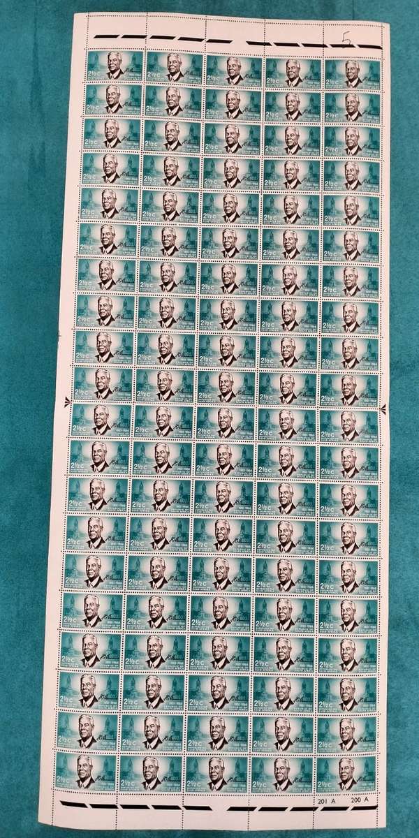 SOUTH AFRICA (1966 2½c  VERWOERD) FULL SHEET