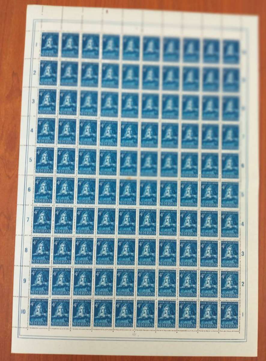 NETHERLANDS (1941 Child Welfare) x 5 Full sheets