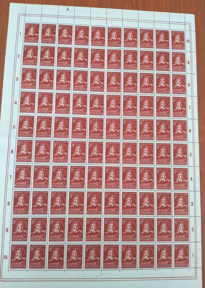NETHERLANDS (1941 Child Welfare) x 5 Full sheets