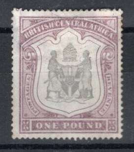 NYASALAND - 1897 (One Pound)