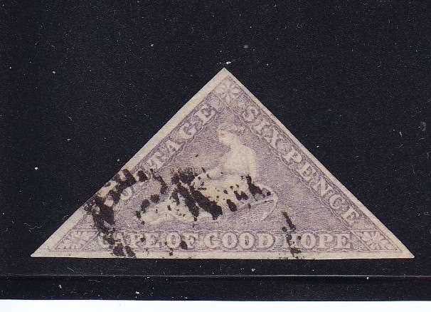 COGH TRIANGULAR SACC 7 b USED VERY SCARCE    CV R15000