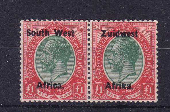 SWA KG V 1923 TYPE 111 DEFINITIVE SACC 37d LMM    CV R18000