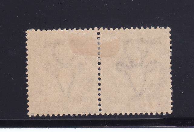 SWA KG V TYPE 111 DEFINITIVE SACC 17b MM RARE OVERPRINT DOUBLE, WITH CERTIFICATE   CV R20000