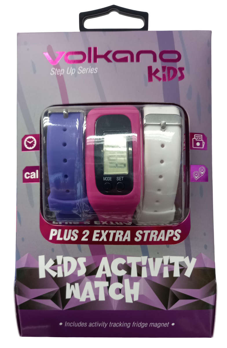 VOLKANO KIDS ACTIVITY WATCH - JOB LOT