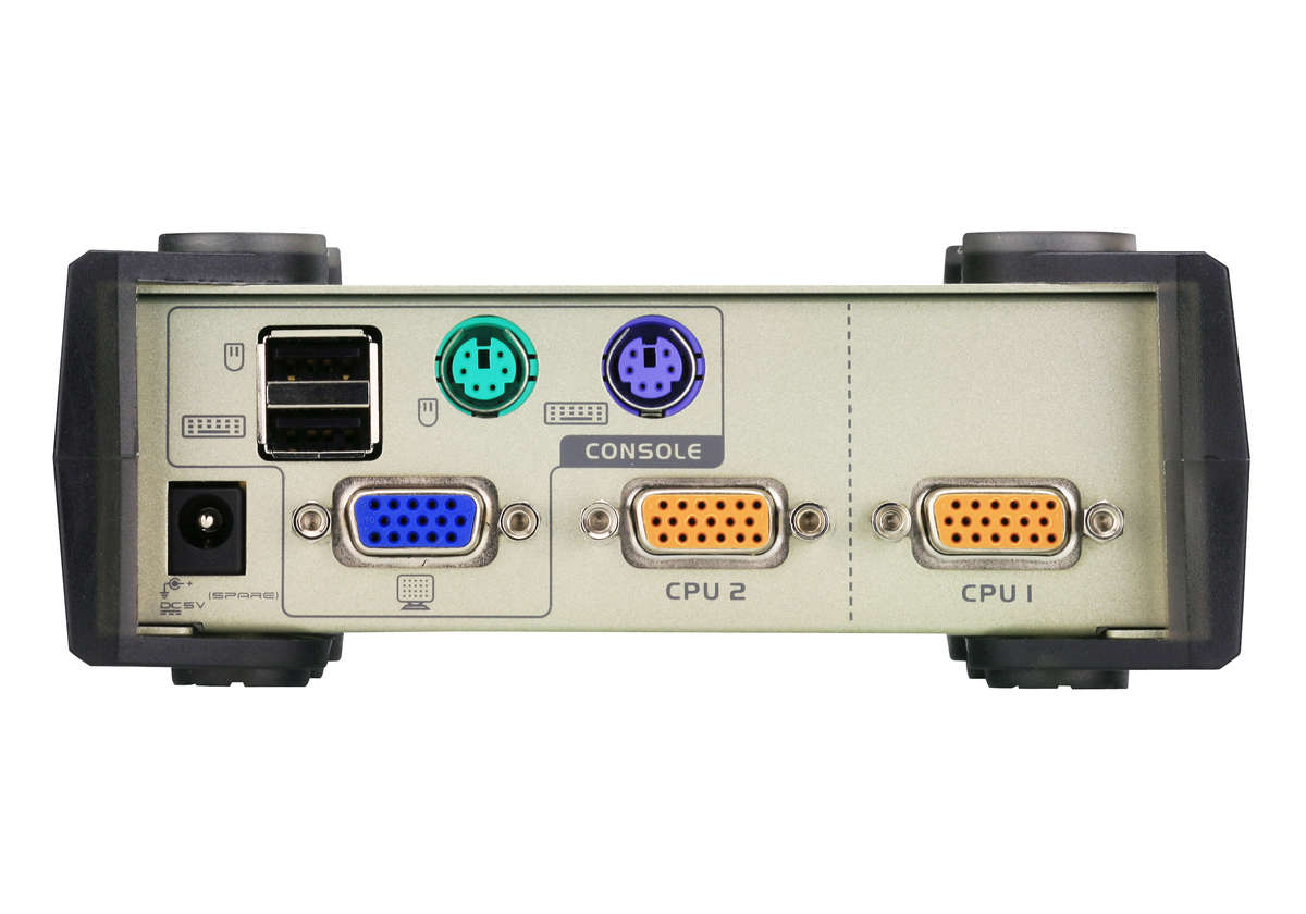 Aten 2-Port PS-2/USB VGA KVM Switch CS82U