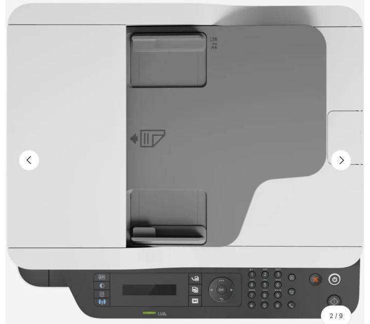 HP Laser MFP 137FNW, A4, Wi-Fi, ADF, Mono Laser Multifunction Printer 4ZB84A