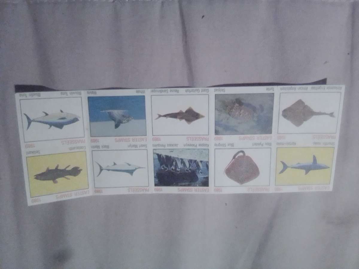 RSA CHRISTMAS AND EASTER STAMPS 1988 & 1989