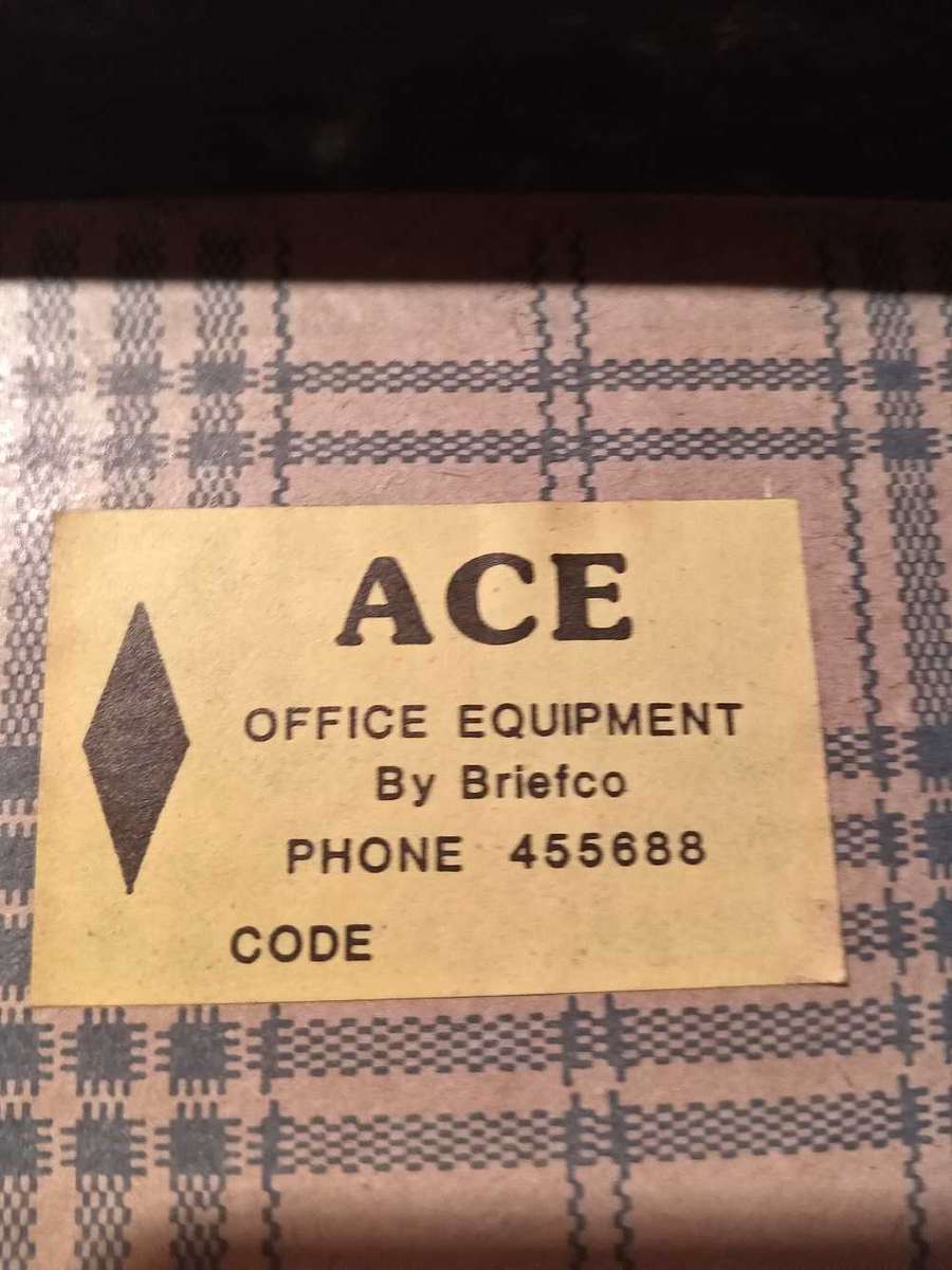 Vintage Tickler Box from the 1970's