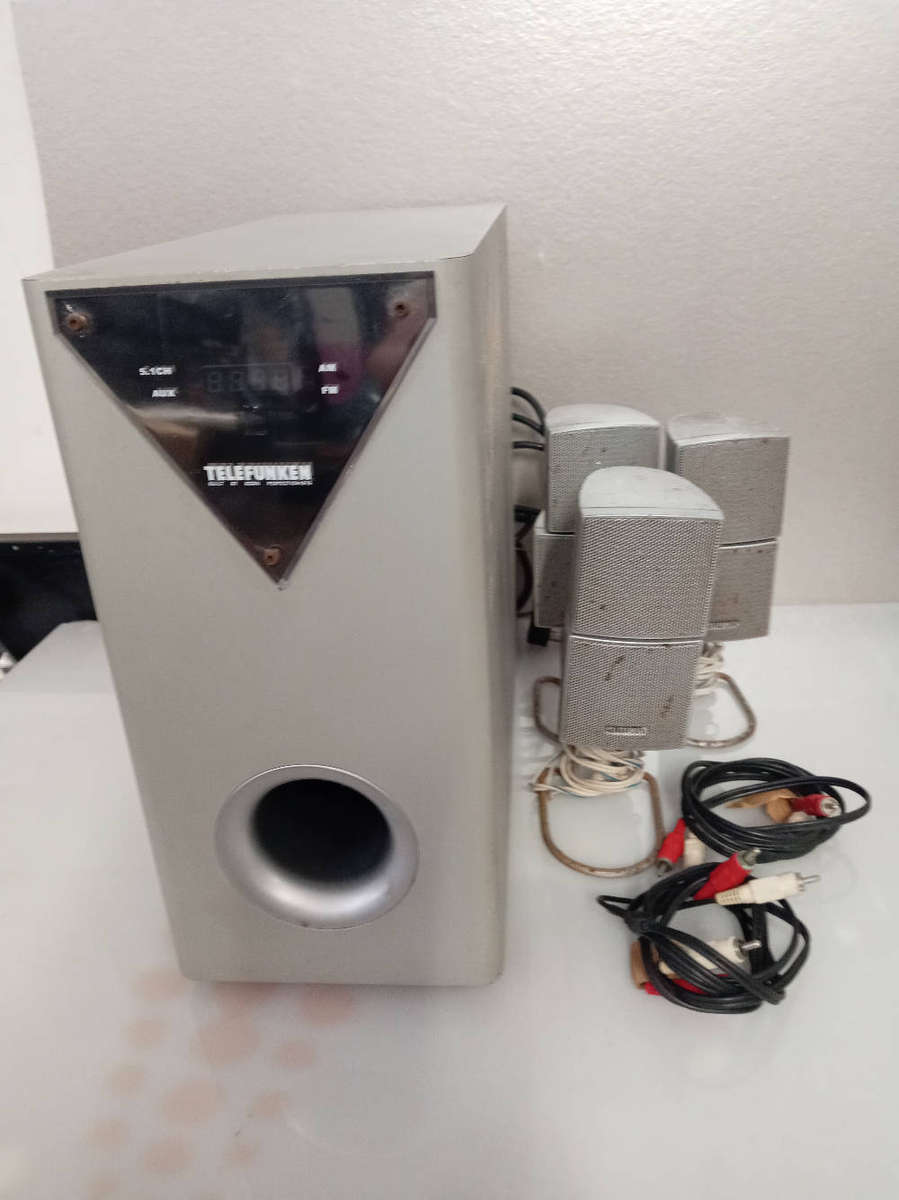 TELEFUNKEN THT-300 HOME THEATRE SYSTEM SPEAKERS