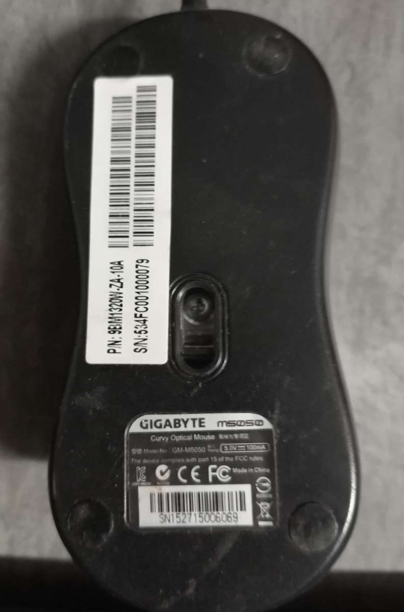 KEYBOARD AND MOUSE: WINX MODEL WX-CO102 / GIGABYTE