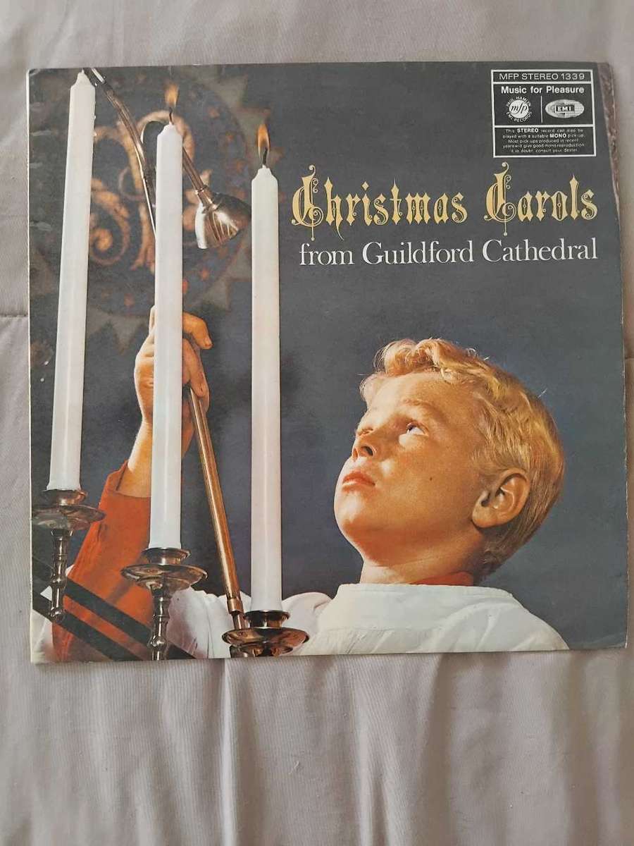 CHRISTMAS CAROLS LP RECORDS . 10 AS PER PHOTOS