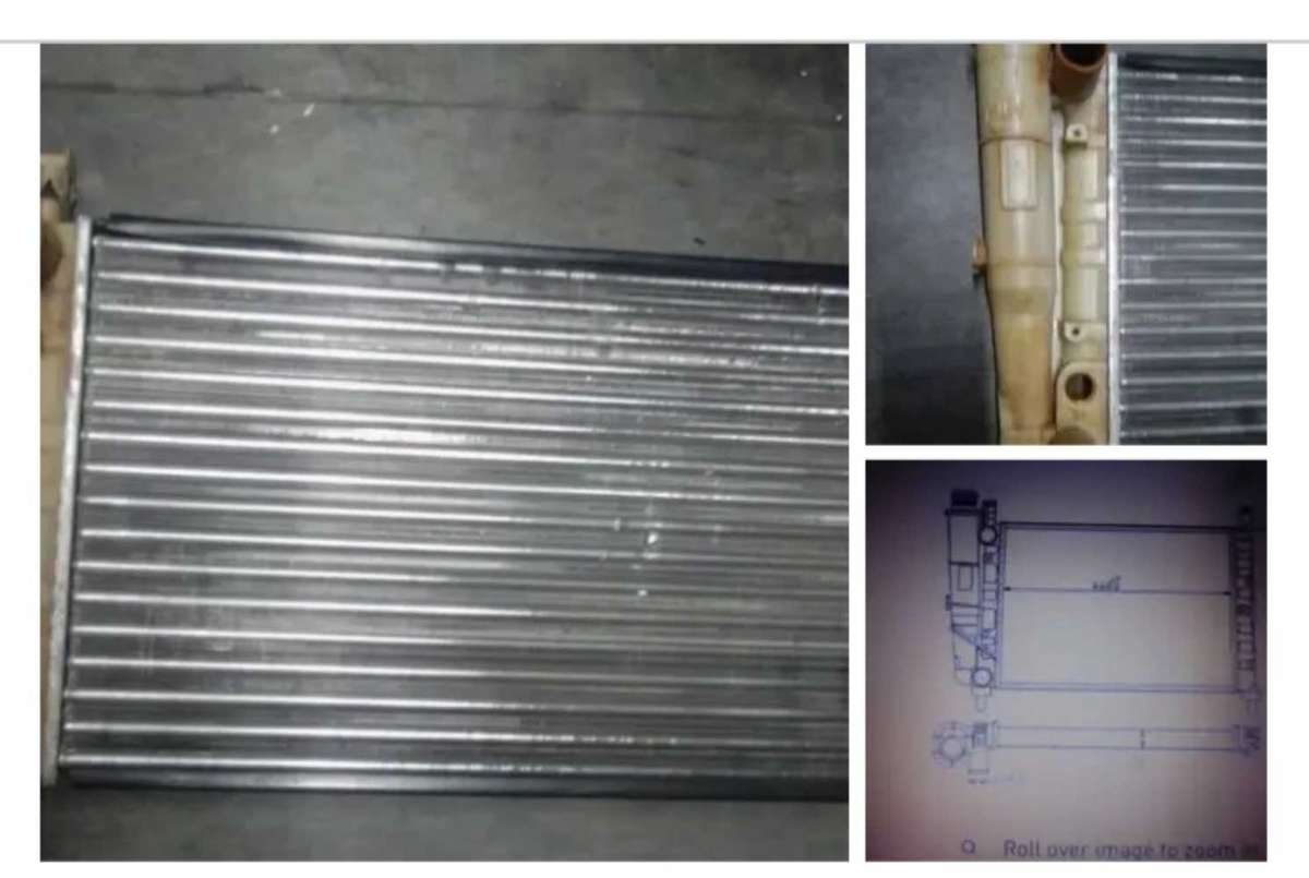 RADIATOR : FIAT UNO / CENTO / FIRE / MIA. 1990 TO 2000.