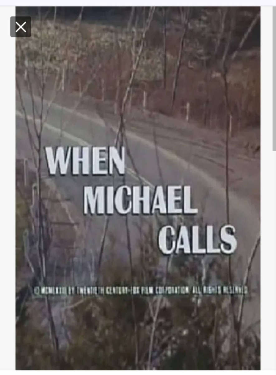 16mm Movie Reels In Case. " When Michael Calls " ( 1972)