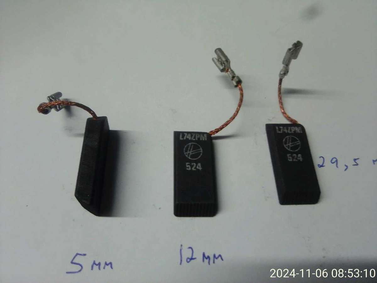 HOOVER / BOSCH WASHING MACHINE MOTOR CARBON BRUSHES - R48.00 PER PAIR