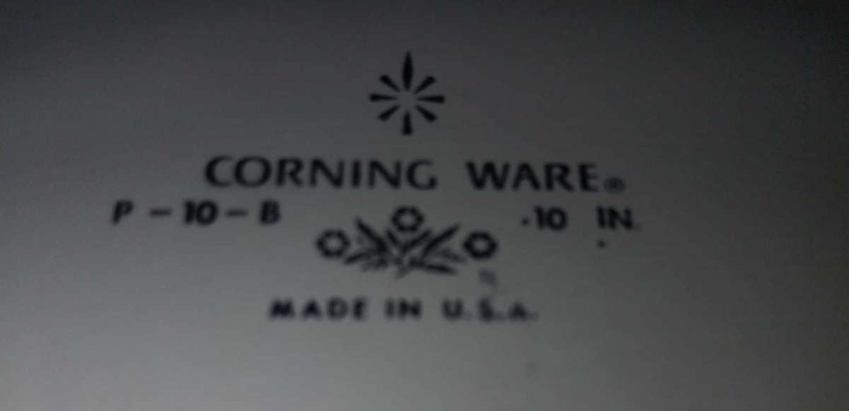 CORNINGWARE DISHES