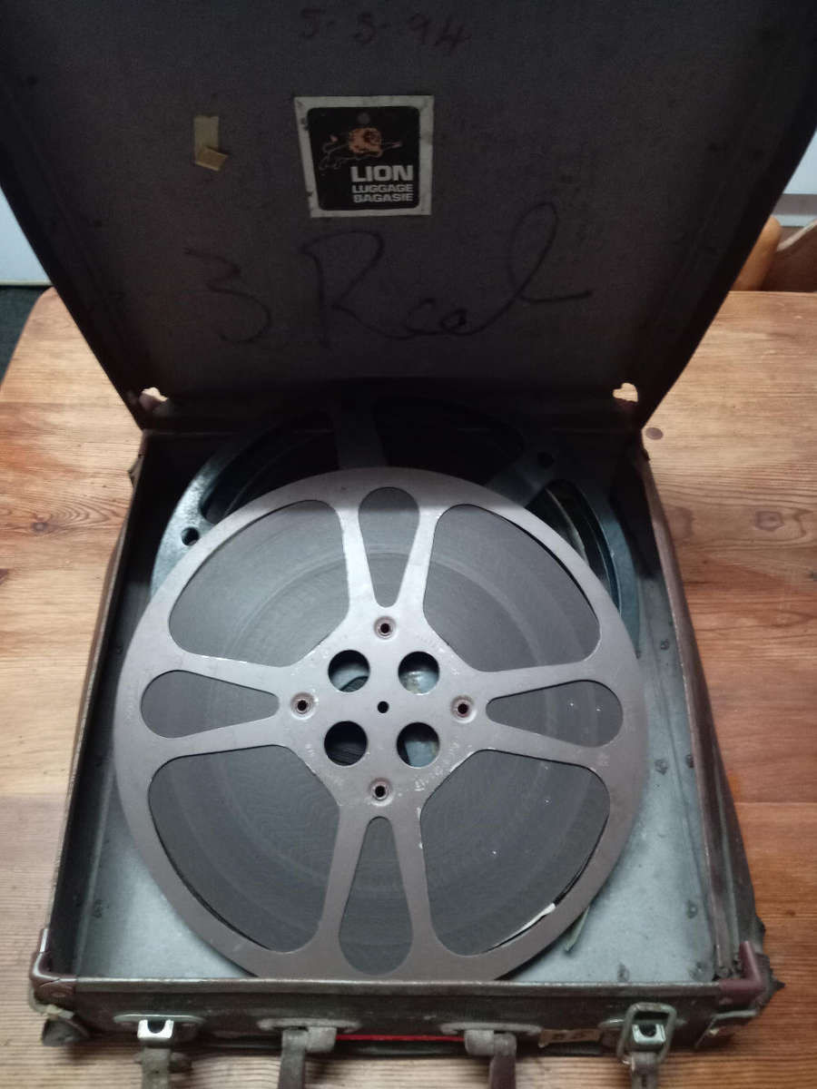 16 MM MOVIE REELS IN CASE. " GO ASK ALICE"