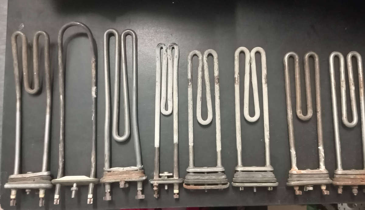 Front Loader Washing Machine Heater Elements - Total of 8