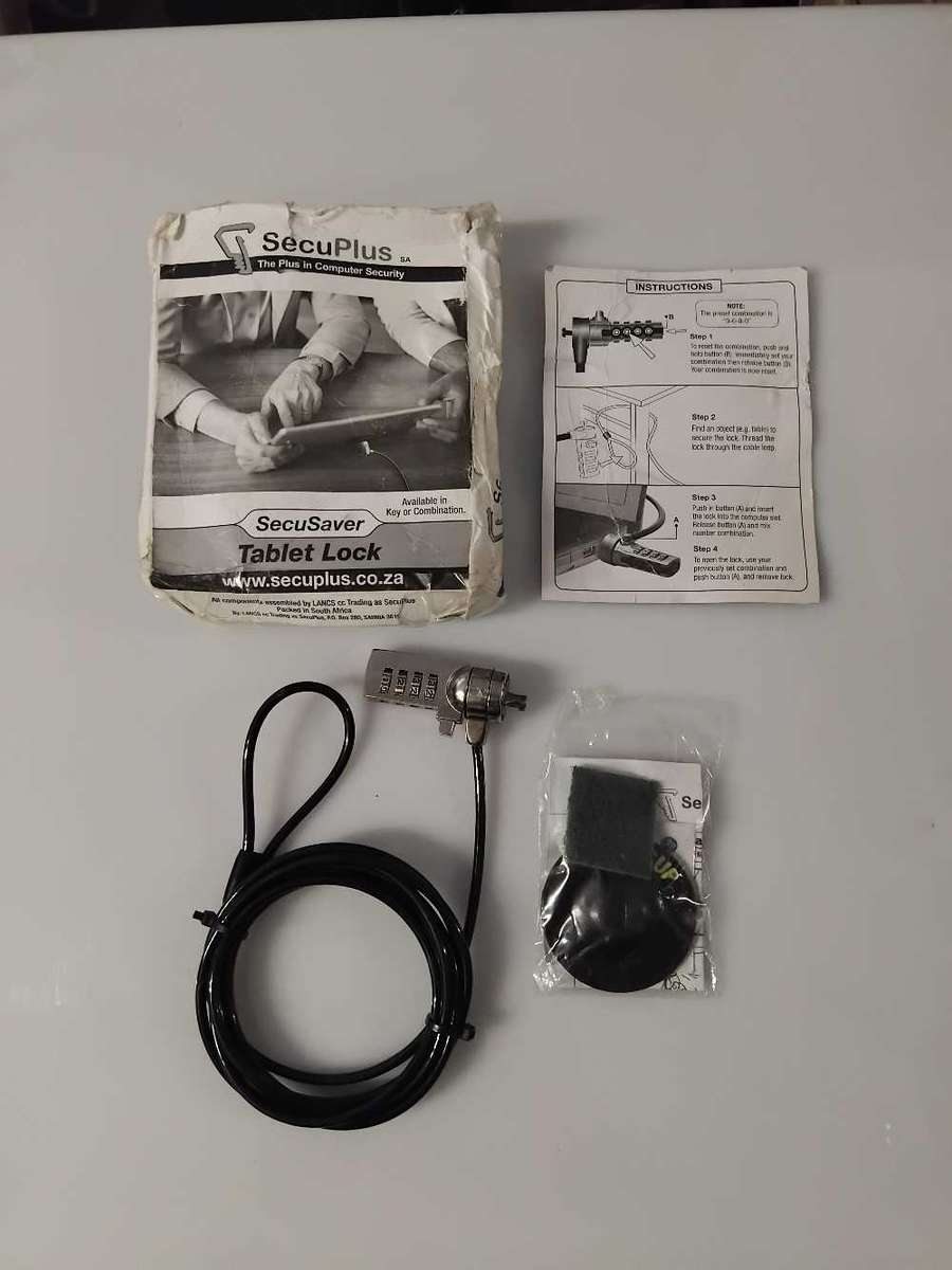 SecuPlus Tablet / Laptop Combination Lock .