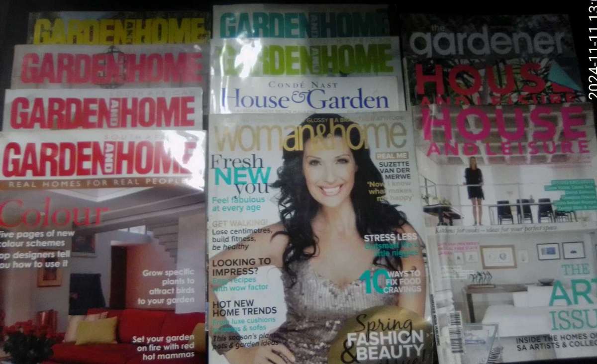 GARDEN AND HOME MAGAZINES AND OTHER