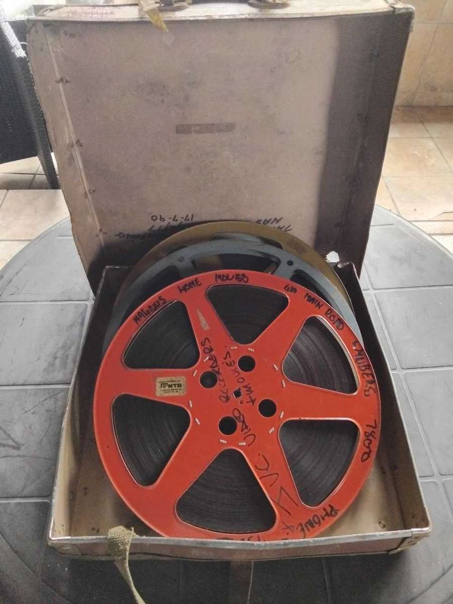 16mm MOVIE REELS IN CASE.  MOVIE : 'TILL DEATH DO US PART.
