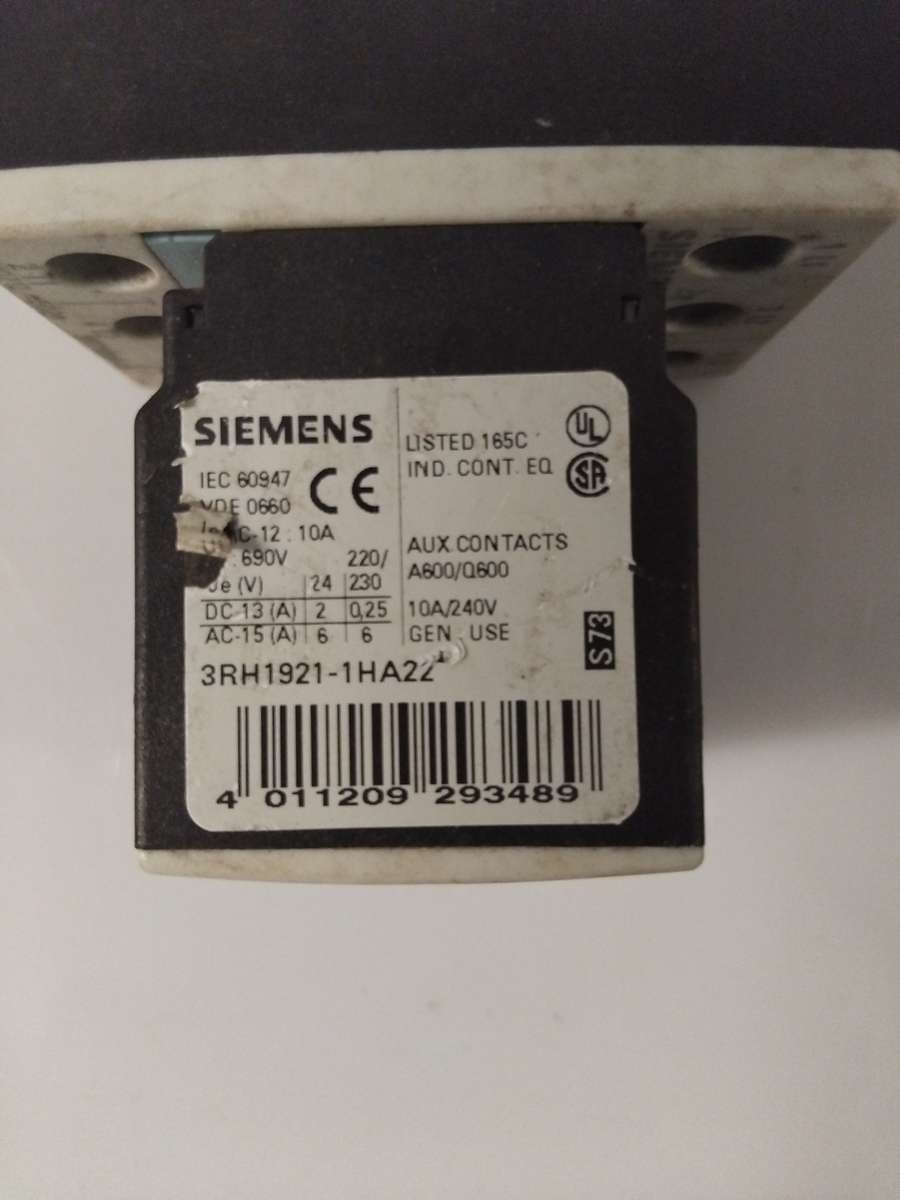 Siemens contactors