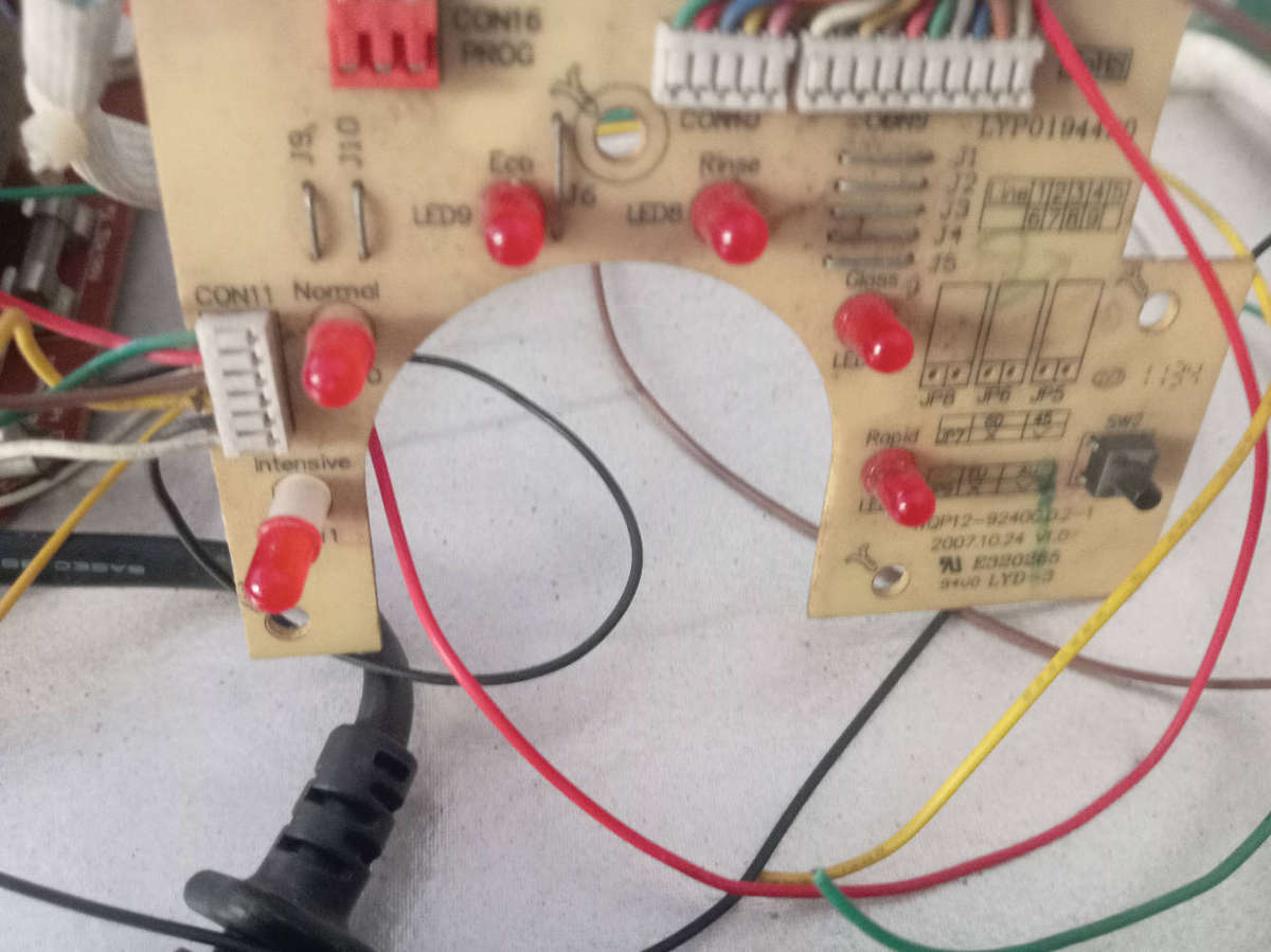 Electronic Components. PC Boards with various relays, capacitors etc. / Remote Controls