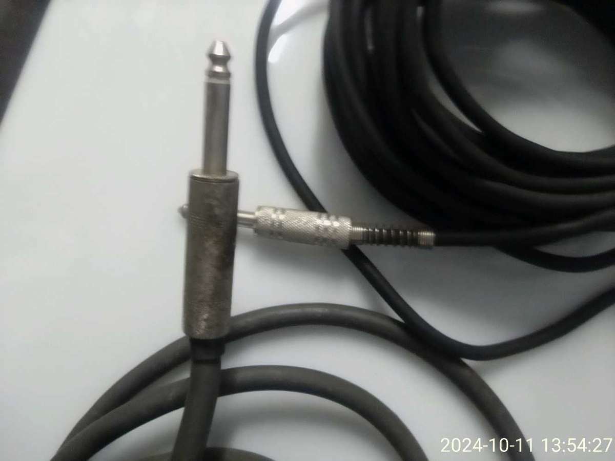 CRAFTMAN MODEL RY 35 BS GUITAR AND LEADS