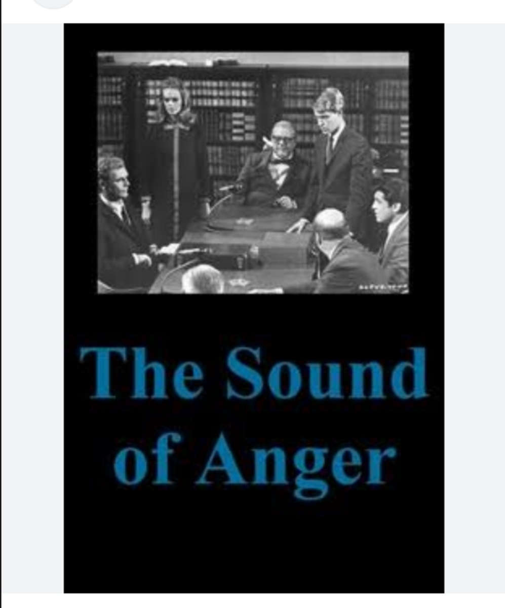 16 MM MOVIE REELS IN CASE :  THE SOUND OF ANGER. 1968.
