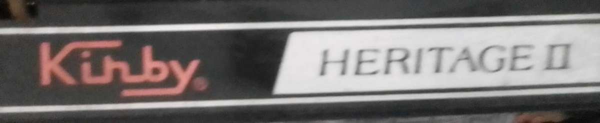 KIRBY HERITAGE II VACUUM CLEANER