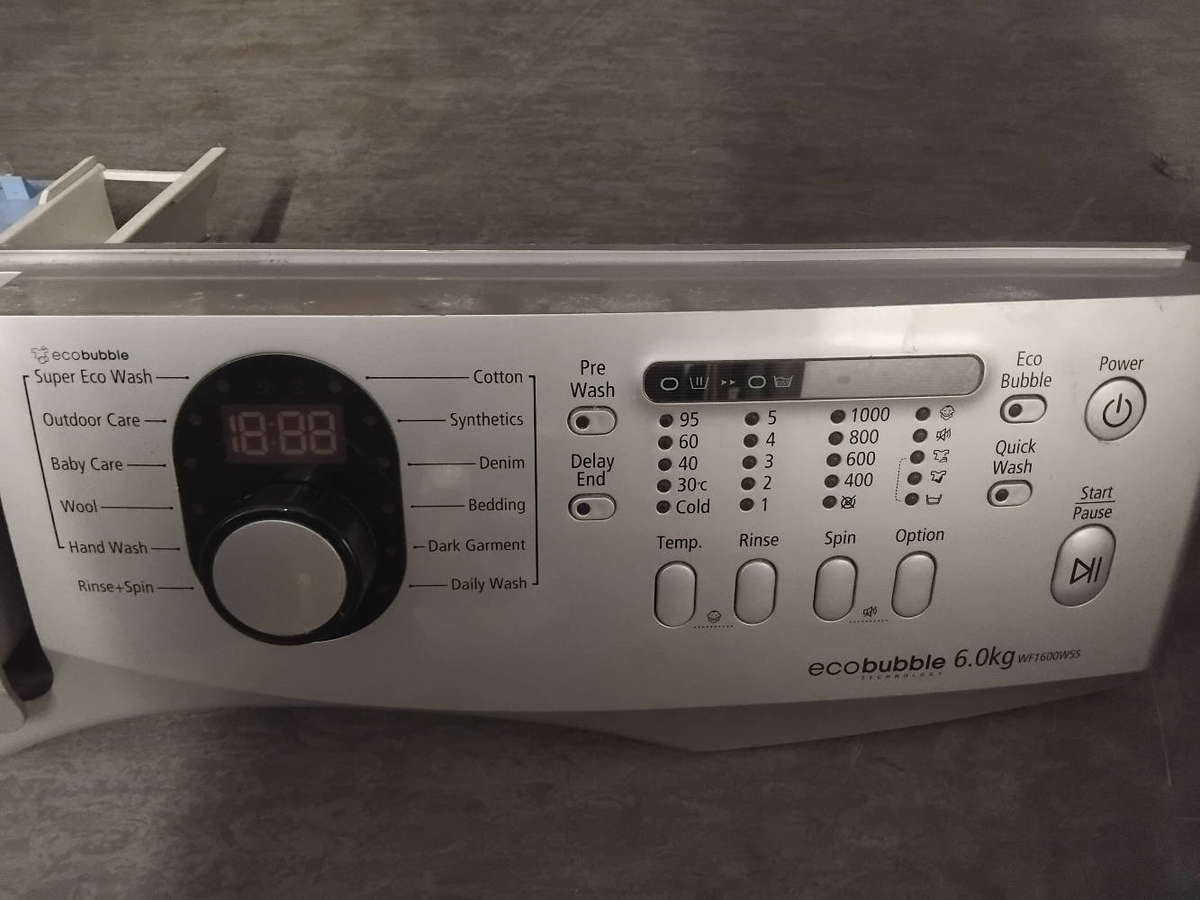 SAMSUNG WF1600W5S WASHING MACHINE PC CONTROL BOARD.