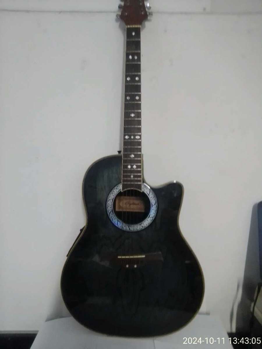 CRAFTMAN MODEL RY 35 BS GUITAR AND LEADS