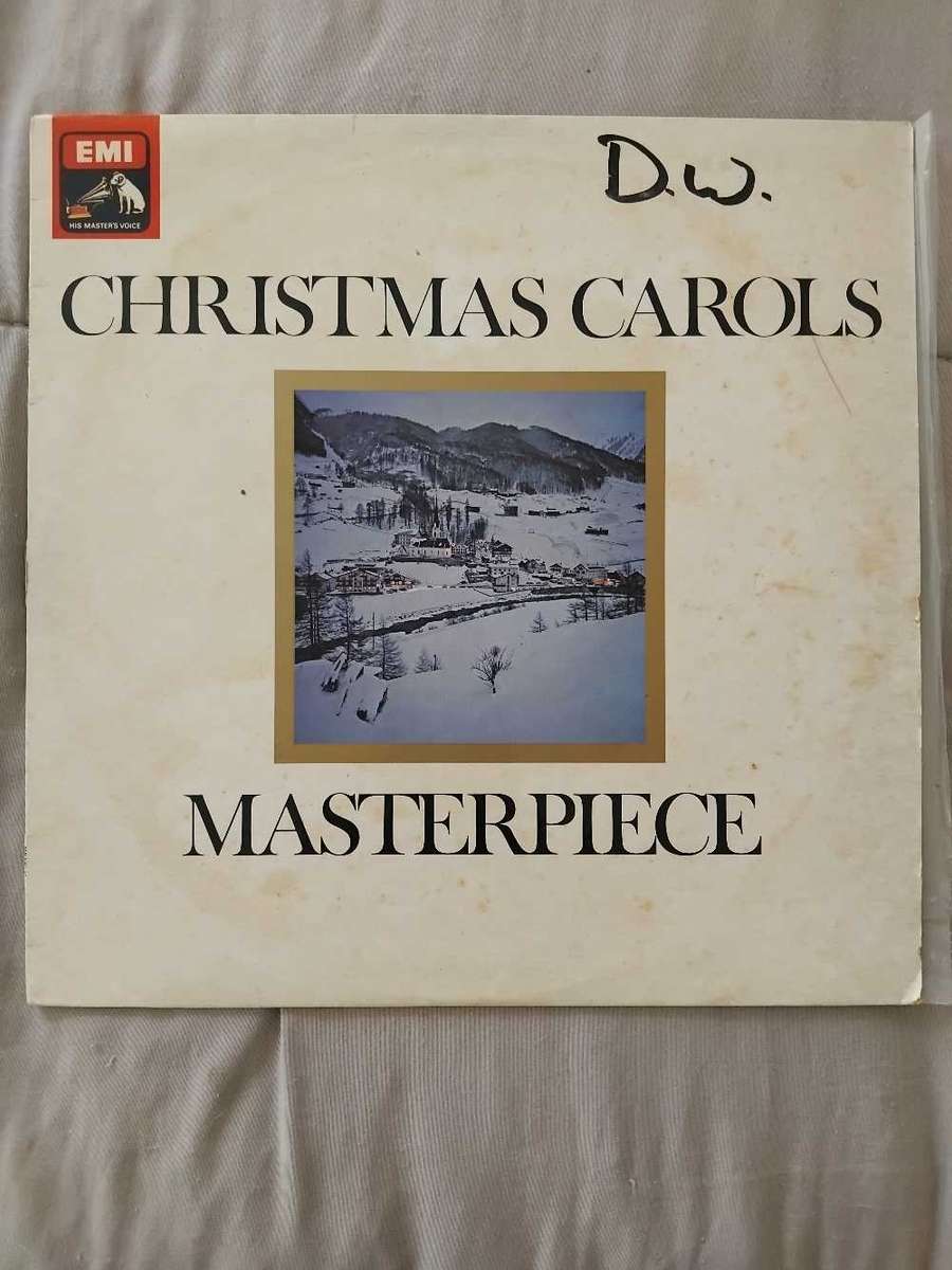 CHRISTMAS CAROLS LP RECORDS . 10 AS PER PHOTOS