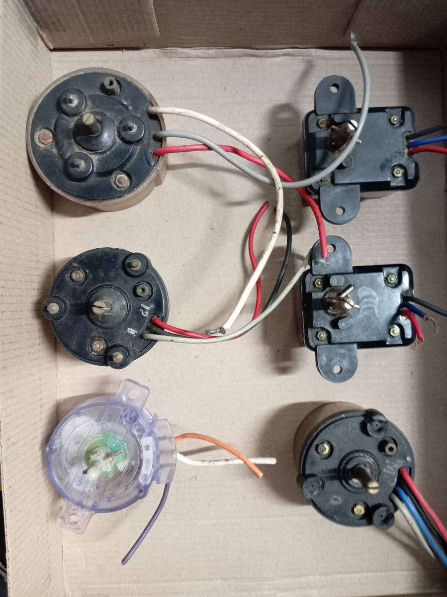 6 x Twin Tub Washing Machine Timers