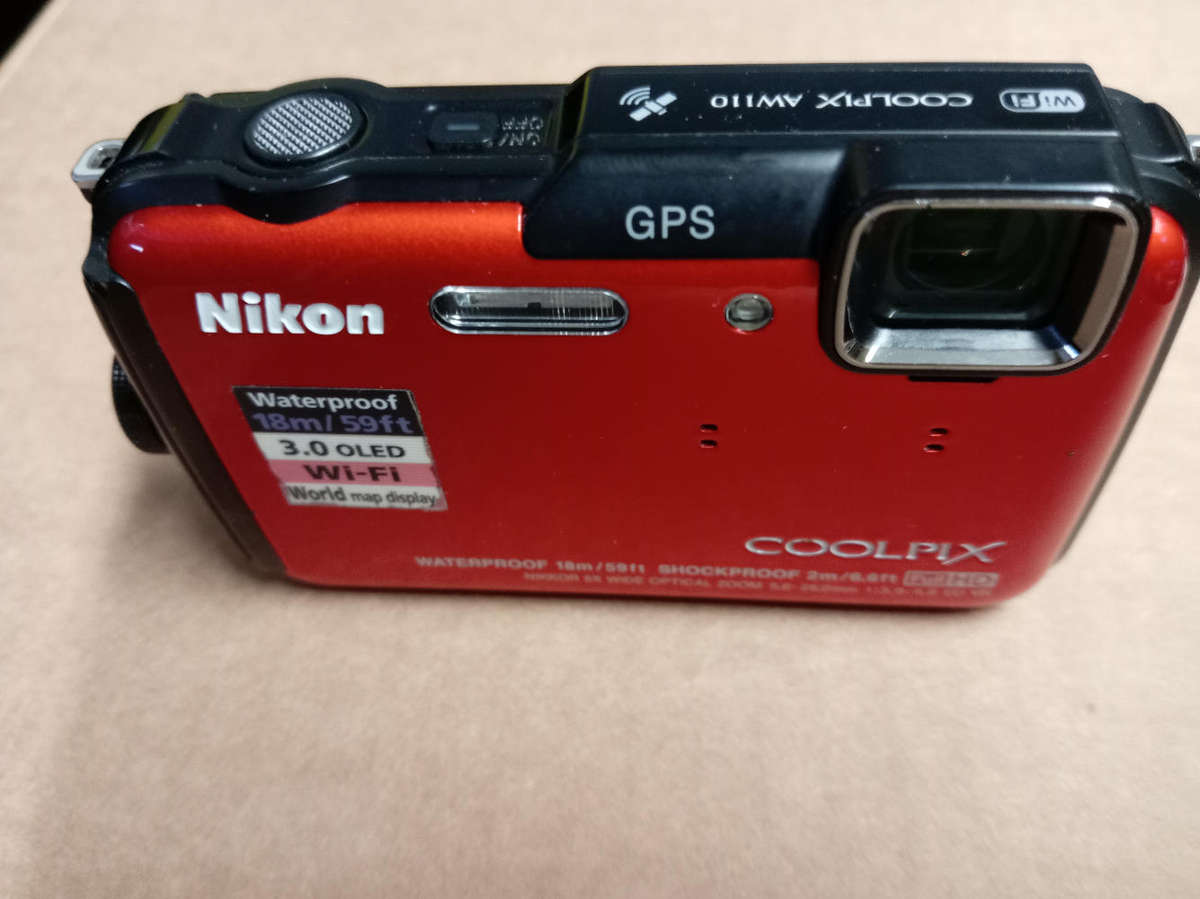 NIKON COOLPIX AW110 DIGITAL CAMERA. WI-FI AND WATERPROOF