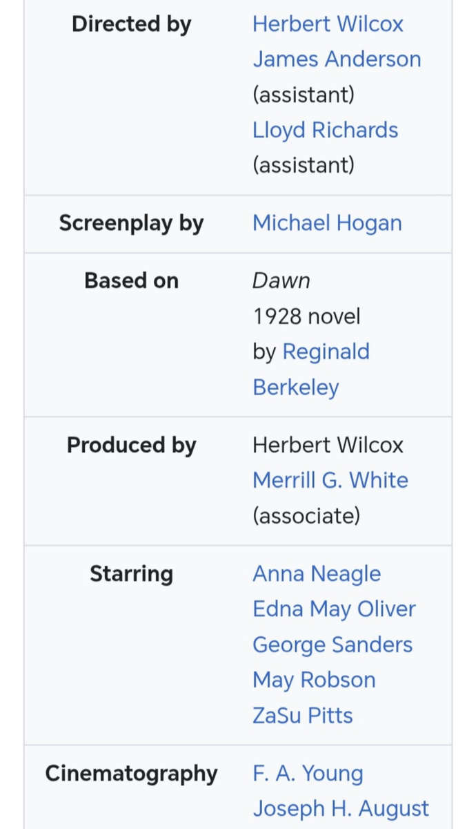 16mm Movie Reels In Wooden Case. 2 Reels. Nurse Edith Cavell ( 1939).