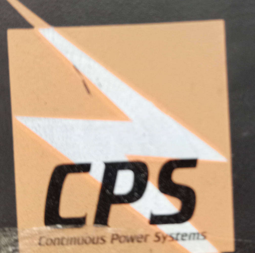 CONTINUOUS POWER SYSTEMS BACKUP CPU. NOT WORKING. INSURANCE SALVAGE.