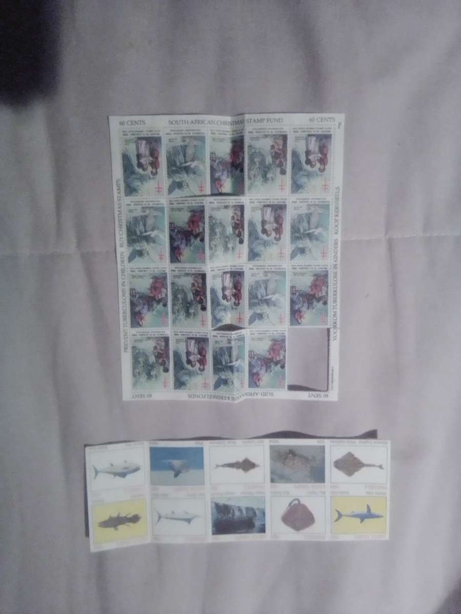 RSA CHRISTMAS AND EASTER STAMPS 1988 & 1989