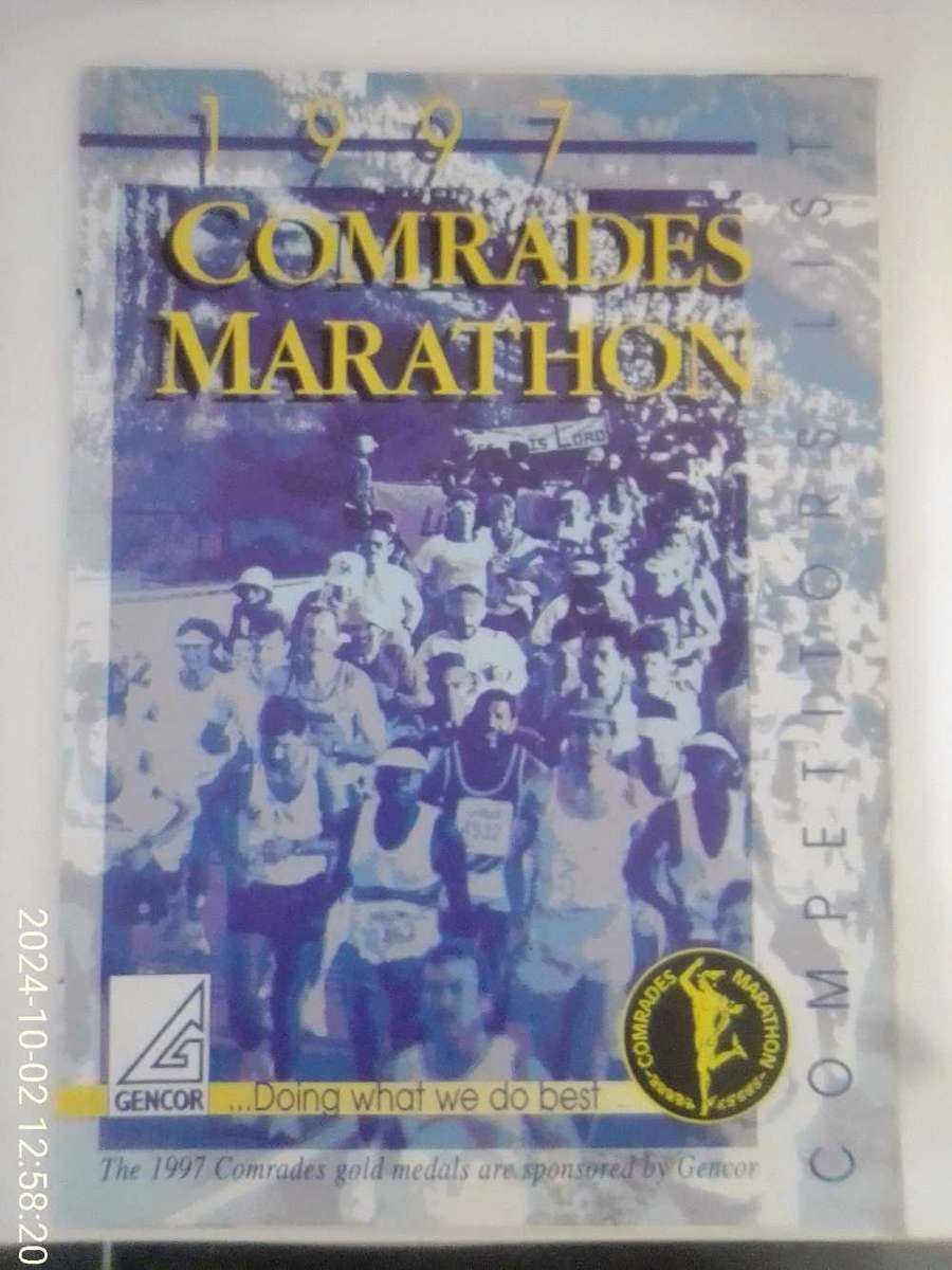COMRADES MARATHON MAGAZINES AND BROCHURES