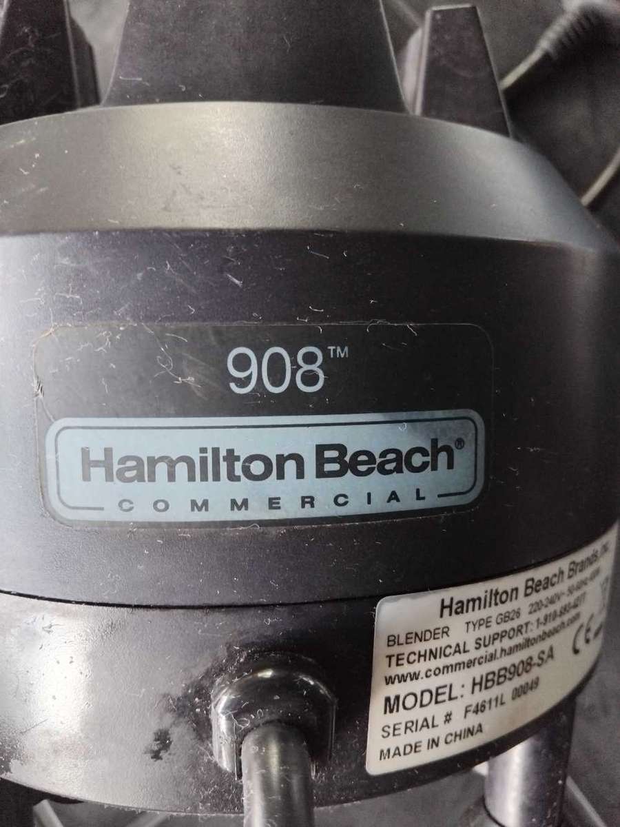HAMILTON BEACH HBB 908 SA BAR BLENDER ( NO JUG )
