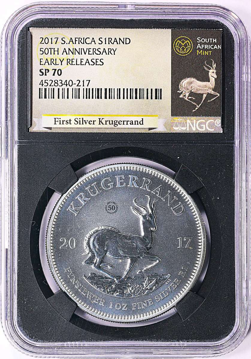 2017 SP-70 1oz Silver KR #50th Anniversary with MINTMARK-First Day of Issue# -grab a bargain