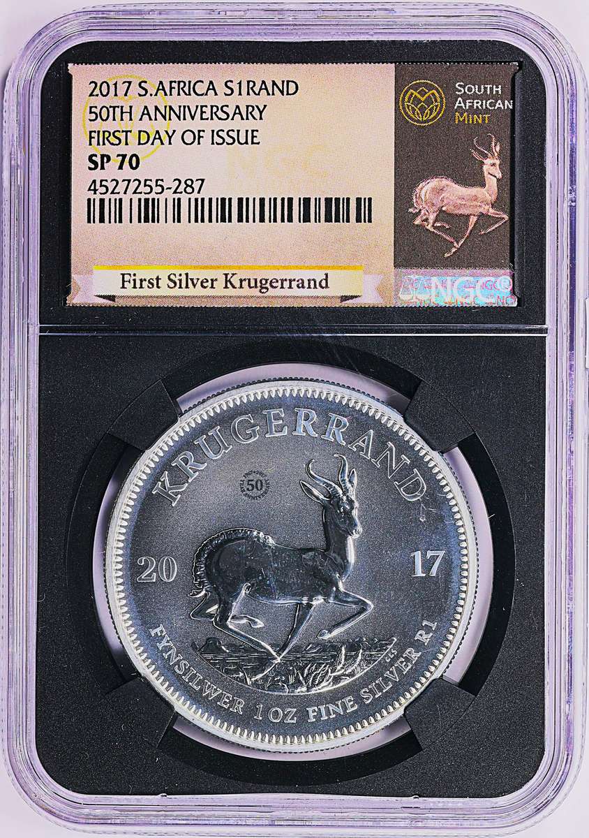 2017 SP-70 1oz Silver KR #50th Anniversary with MINTMARK-First Day of Issue# -grab a bargain