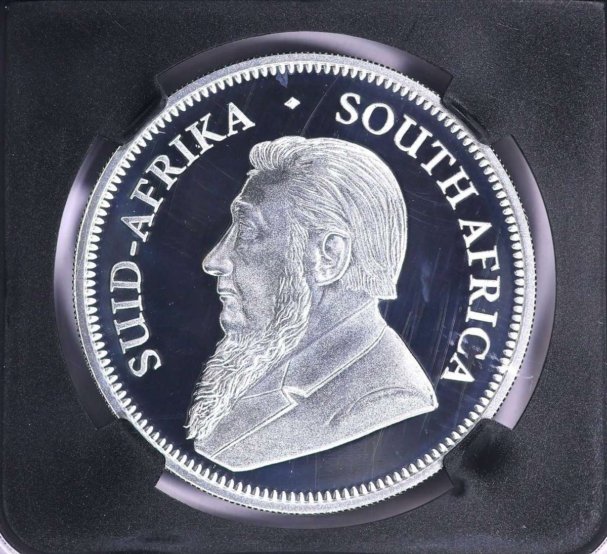 PROOF 2017 UC Silver Krugerrand 50th Anniversary, with original CASE & CERTIFICATE-Intro Series