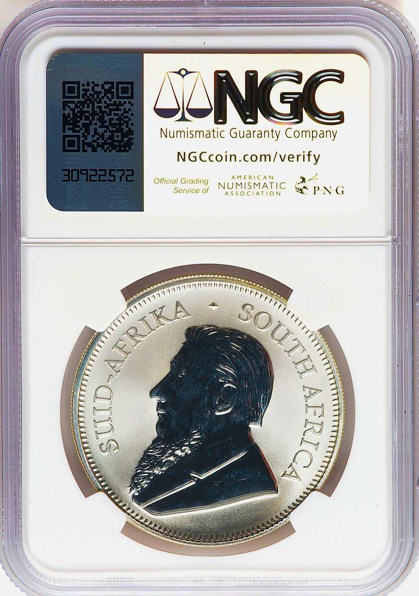 2017 SP-68 Gem 50th Annivers 1oz Silver Krugerrand-HYBRID-slightest imperfection-grab a bargain
