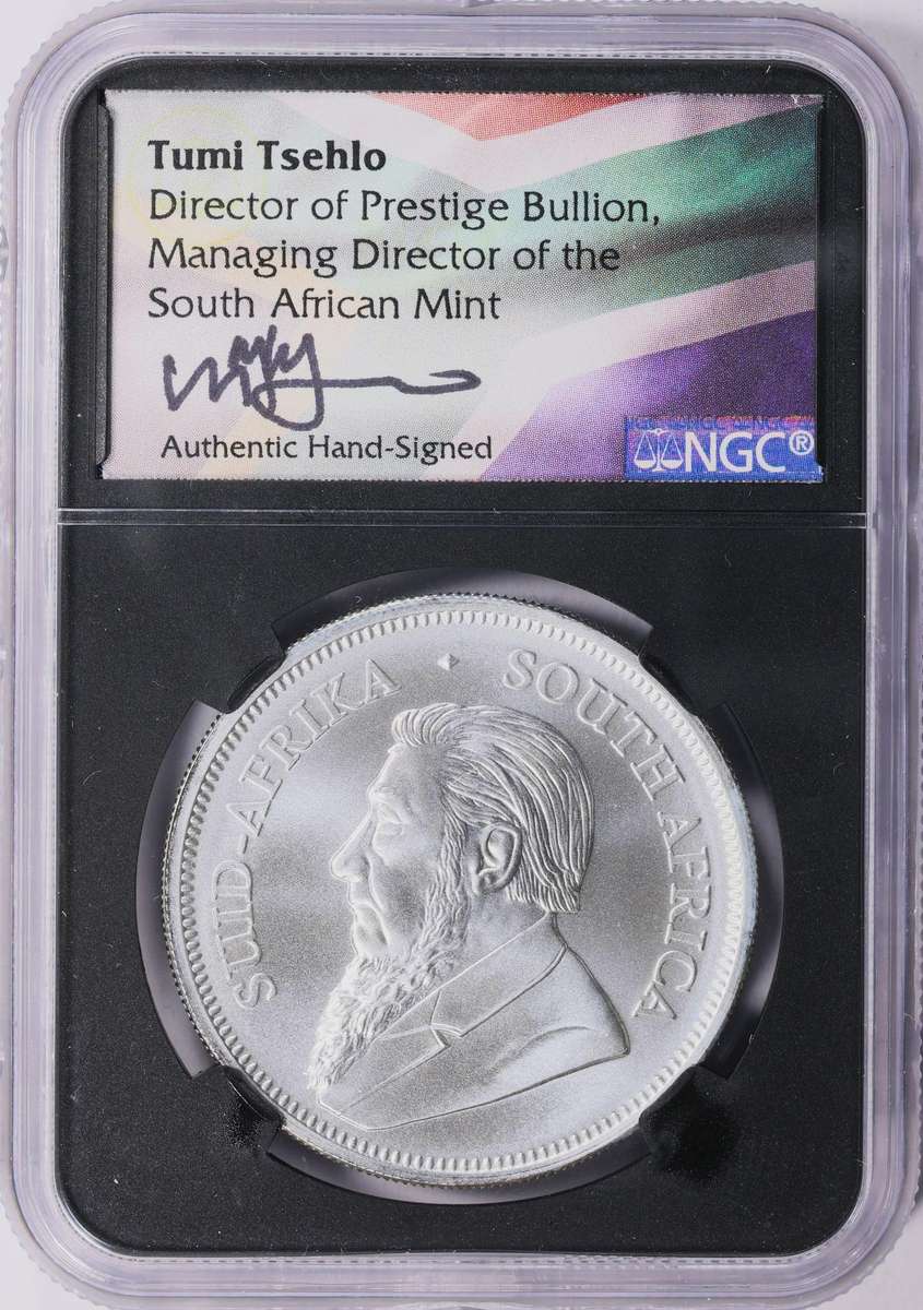 2018 MS-70 1oz SKR ("1st-1000" Rare TUMI T. signed on Reverse) SA COLORS